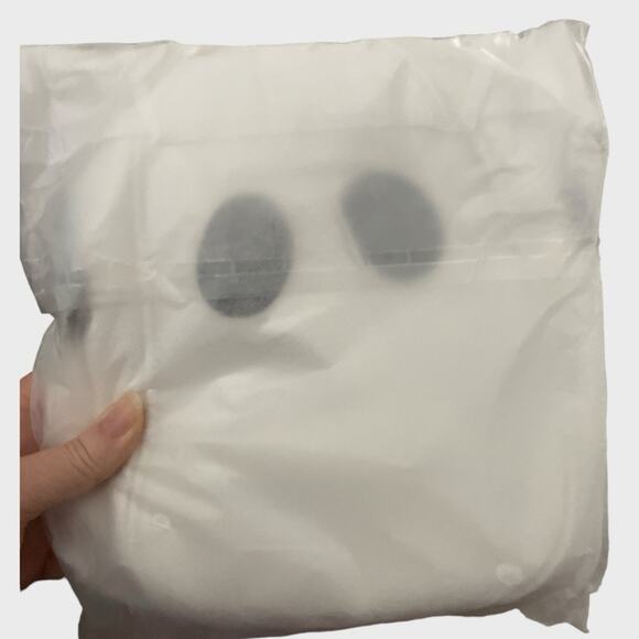 Halloween PU White Leather Ghost Crossbody Bag, Leather Shoulder Bag - Picture 9 of 10